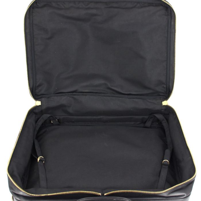 Borsa portadocumenti in pelle nera con decori geometrici - Detail D2