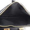 Borsa portadocumenti in pelle nera con decori geometrici - Detail D3 thumbnail