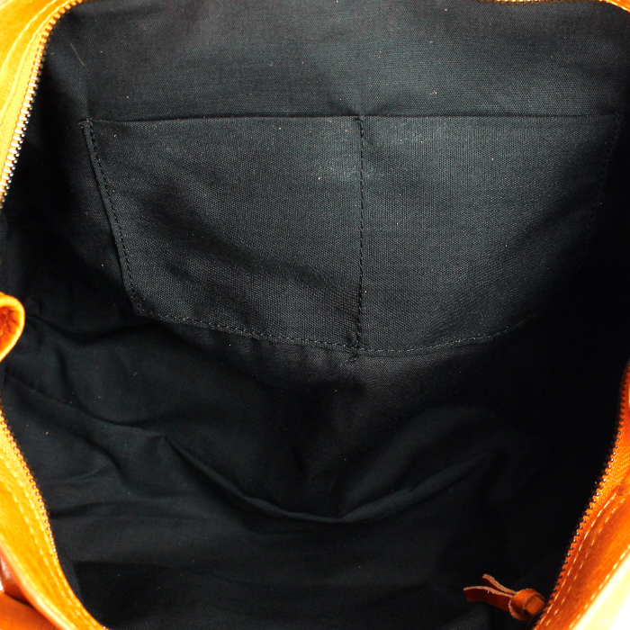 Balenciaga handbag in orange leather - Detail D3