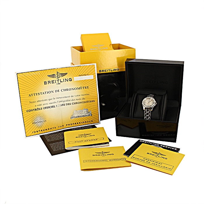 Breitling Colt II watch in stainless steel Ref : A77380 Circa  2009
