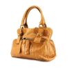 Chloé handbag in havana brown leather - 00pp thumbnail