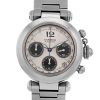 Cartier Pasha Chrono watch in stainless steel Ref : 2412 Circa  2000 - 00pp thumbnail