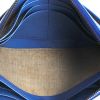 Pochette in pelle blu - Detail D2 thumbnail