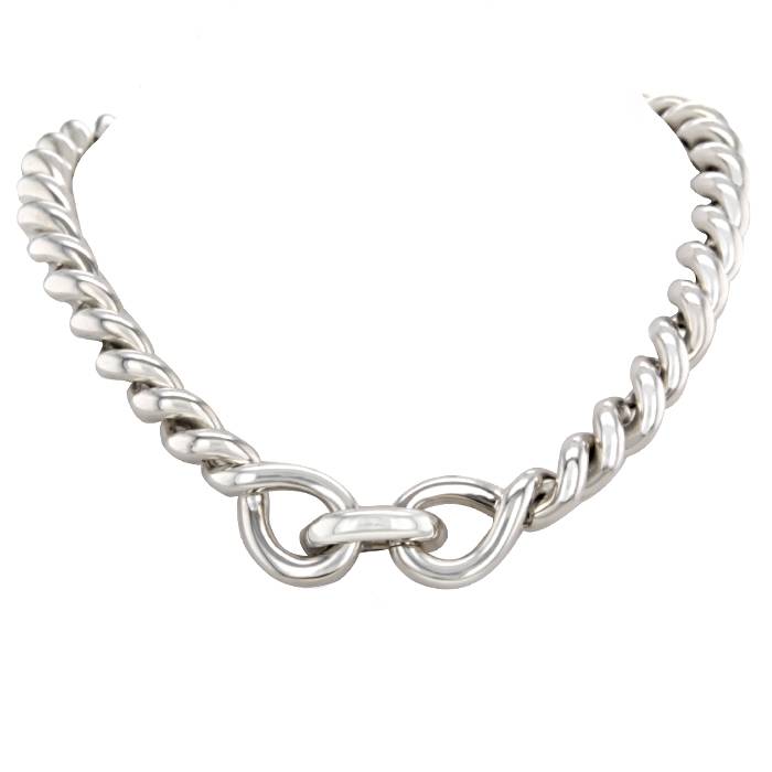 Hermes Birkin Womens Necklaces & Pendants, Silver