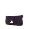 Mulberry handbag in purple suede - 00pp thumbnail