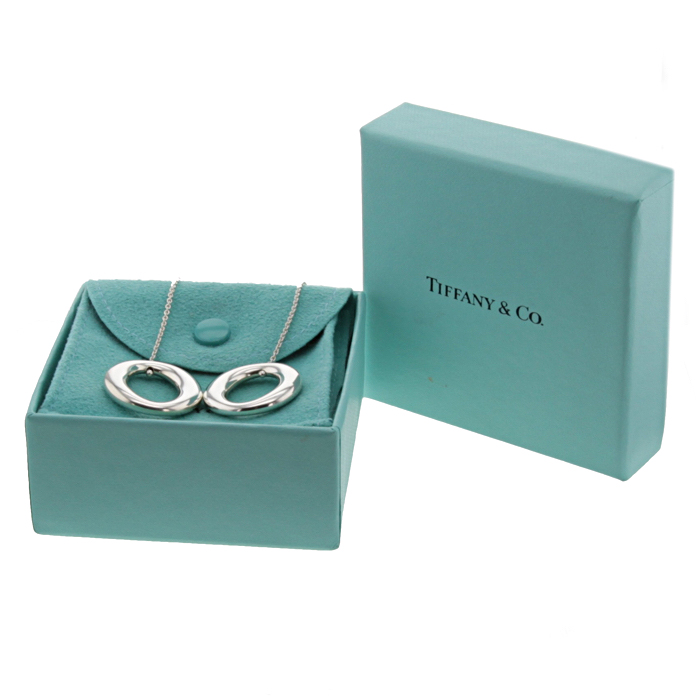 Orecchini pendenti Tiffany & Co in argento - Detail D2