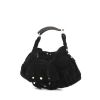 Saint Laurent handbag in black suede - 00pp thumbnail