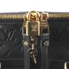 Louis Vuitton handbag in blue monogram leather - Detail D5 thumbnail