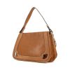 Cartier handbag in suede and brown python - 00pp thumbnail