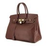 Hermes Birkin 35 cm handbag in brown epsom leather - 00pp thumbnail