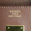 Borsa Hermes Birkin 35 cm in pelle Epsom marrone - Detail D3 thumbnail
