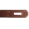 Borsa Hermes Birkin 35 cm in pelle Epsom marrone - Detail D4 thumbnail