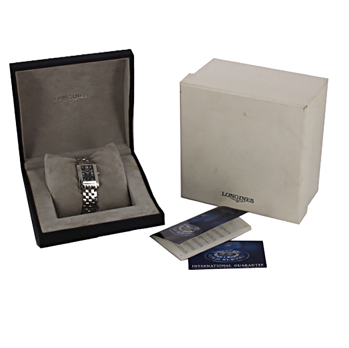 Montre Longines Elegance-Dolcevita en acier Vers 2000 - Detail D2