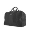 Prada travel bag in canvas and black leather - 00pp thumbnail