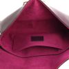 Louis Vuitton Montaigne handbag/clutch in purple epi leather - Detail D2 thumbnail