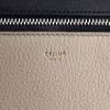 Celine  Edge handbag  in beige and black leather - Detail D3 thumbnail