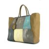 Fendi 2 Jours handbag in brown leather and shagreen - 00pp thumbnail