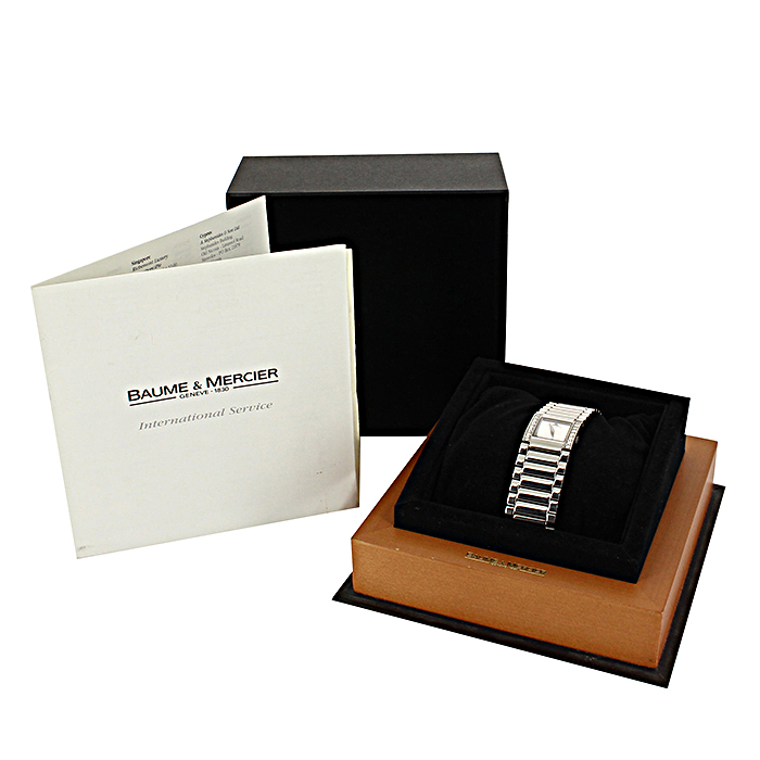 Reloj Baume 
Mercier Catwalk de acero Circa  2000