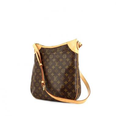 Bolso bandolera Louis Vuitton Odeon en lona Monogram y cuero natural