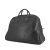 Hermes Simplon weekend bag in black Fjord leather - 00pp thumbnail