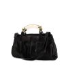 Chloé handbag in black glittering leather - 00pp thumbnail