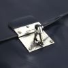 Hermes pouch in dark blue box leather - Detail D4 thumbnail