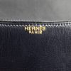 Hermes Hermes Constance bag worn on the shoulder or carried in the hand in navy blue box leather - Detail D4 thumbnail