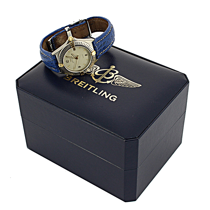 Breitling Callisto watch in gold and stainless steel Ref : 80510 Circa  1988