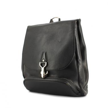 Louis Vuitton backpack in black taiga leather