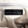 Givenchy small model handbag in black and white leather and black patent leather - Detail D4 thumbnail