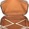 Louis Vuitton Sac de chasse weekend bag in natural leather monogram canvas - Detail D3 thumbnail