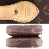 Louis Vuitton Sac de chasse weekend bag in natural leather monogram canvas - Detail D5 thumbnail