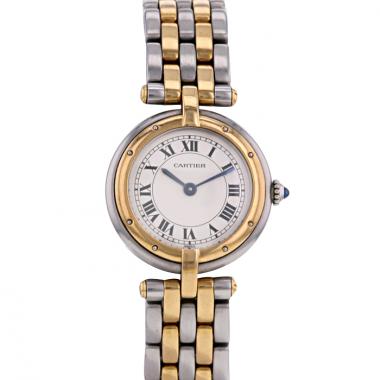 Orologio Cartier Panthère Vendôme in oro e acciaio Circa  1990