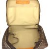 Louis Vuitton Sirius travel bag in monogram canvas and natural leather - Detail D2 thumbnail