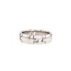 Hermes hemstitched Hercules ring in white gold - 00pp thumbnail