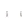 Cartier Love small model hoop earrings in white gold - 00pp thumbnail