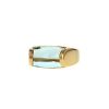 Bulgari Tronchetto ring in yellow gold and aquamarine - 00pp thumbnail
