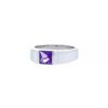 Cartier Tank small model ring in white gold and amethyst - 00pp thumbnail