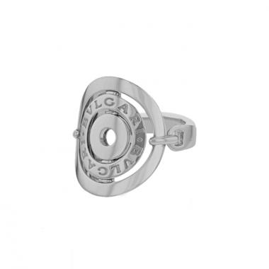 Bague semi-articulée Bulgari Astrale grand modèle en or blanc