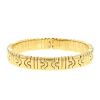 Bulgari Parentesi hald-rigid bracelet in yellow gold - 00pp thumbnail