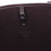Louis Vuitton Neverfull shopping bag in purple epi leather - Detail D3 thumbnail
