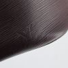 Louis Vuitton Neverfull shopping bag in purple epi leather - Detail D4 thumbnail