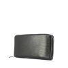 Billetera Louis Vuitton Zippy en cuero Epi negro - 00pp thumbnail
