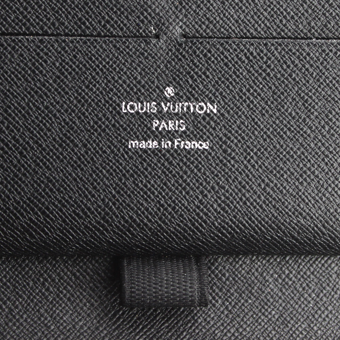 Louis Vuitton Zippy wallet in black epi leather - Detail D4