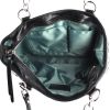 Coach handbag in black quilted leather - Detail D2 thumbnail