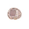 Mikimoto Cocktail ring in pink gold,  white gold and quartz - 00pp thumbnail