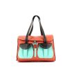 Renaud Pellegrino handbag in red, blue and black tricolor leather - 360 thumbnail