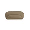 Renaud Pellegrino pouch in beige satin - 360 Front thumbnail