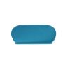 Renaud Pellegrino pouch in blue satin - 360 Back thumbnail