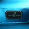 Renaud Pellegrino pouch in blue satin - Detail D3 thumbnail